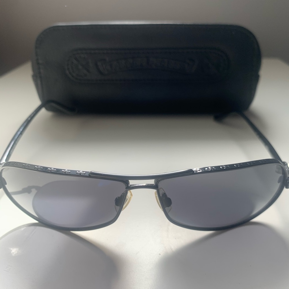 Chrome Hearts Red Men’s Polarized Sunglasses